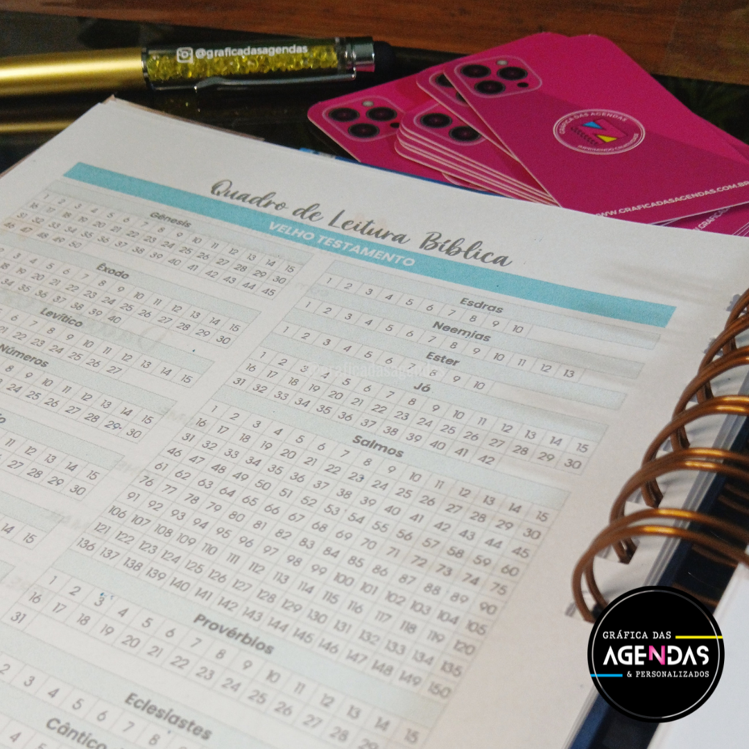 Agenda Devocional "Não Temas" - Leoa Azul (AG095)